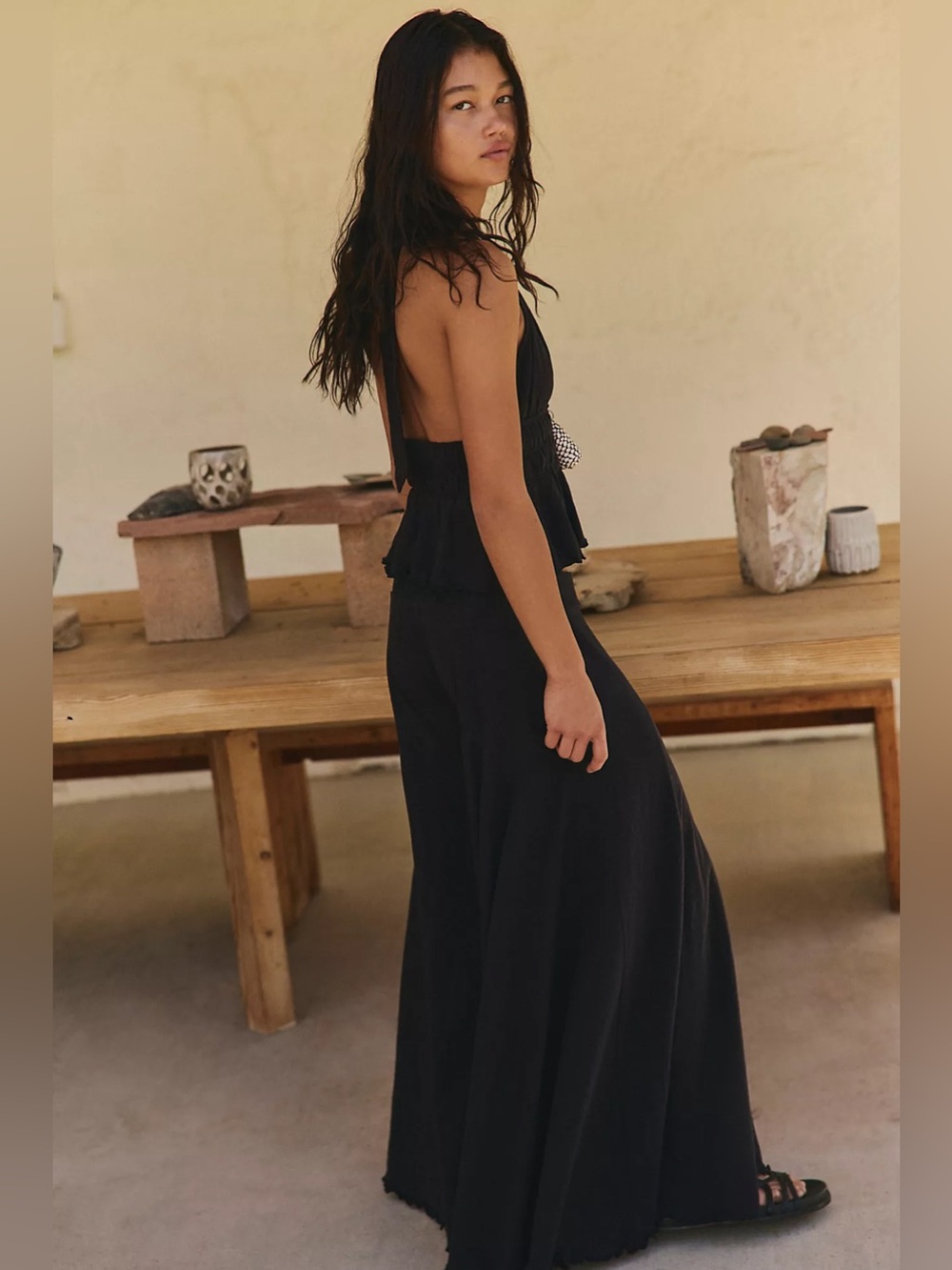 FREE PEOPLE | ✨NEW✨ Delmare Pant Set in Black - Picture 4 of 5